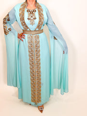 Nour Caftan blue