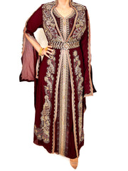 Amirah Caftan purple