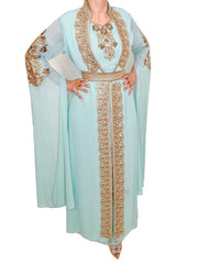 Nour Caftan blue