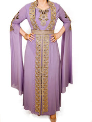 Nour Caftan purple