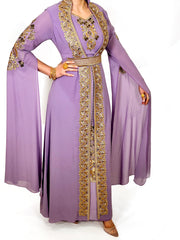 Nour Caftan purple