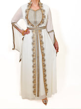 Zara Caftan white